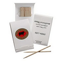 Toothpick Booklet 10-Pack